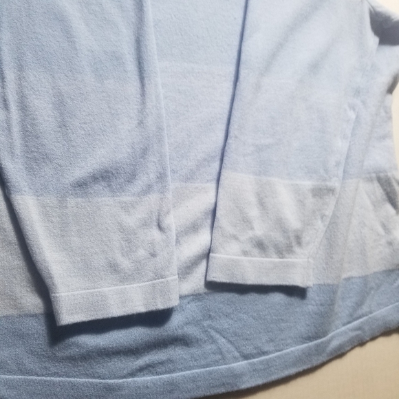 CROFT & BARROW BLUE SWEATER SIZE XL - Picture 10 of 14